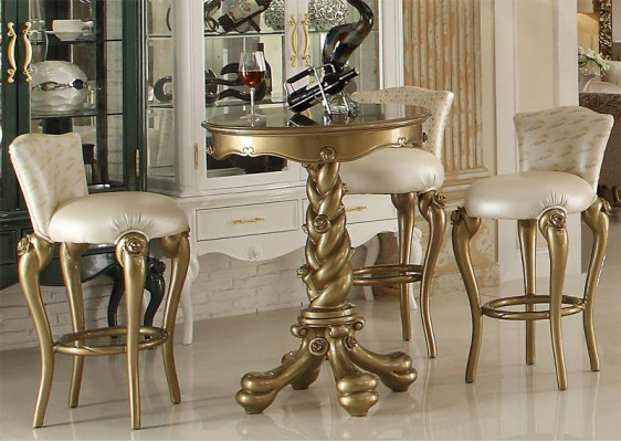 Bar stool chair armchair bar home bar for counter bar cabinet decoration baroque