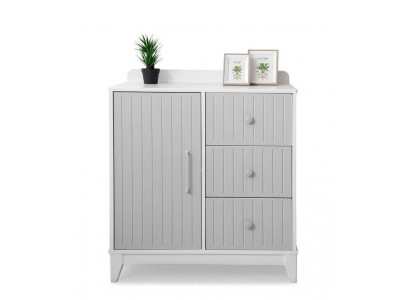 Modern children's room Chest of drawers in gray with lots of storage space Luxurious novelty удаление