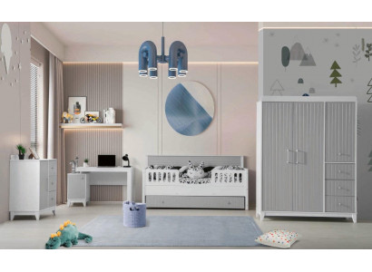 4 pieces Children's room Ensemble: Complete furniture set for perfect furnishings