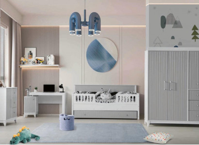 4 pieces Children's room Ensemble: Complete furniture set for perfect furnishings