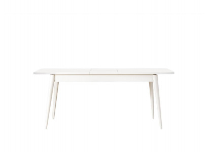 Dining room table Dining table Table White Dining room Wood Extendable Modern