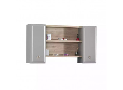 Wall cupboard wall cabinet Childrens room Bookshelf Wood Gray Design