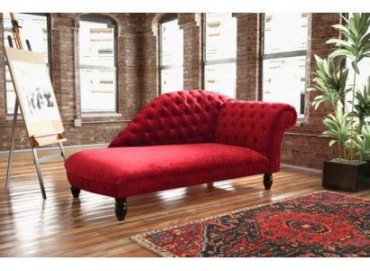 Chaise Longues Chesterfield Lounger Ottoman Chaise Sofa Couch Upholstery