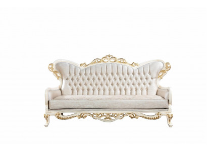 Classic s Chesterfield Three Seater Couch Baroque Rococo 3 Seater Sofa Couches Furniture