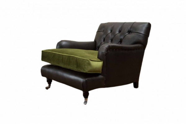 Chesterfield Armchair Design Upholstery Sofa Couch Chesterfield Leather