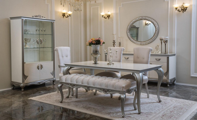 exclusive Classic Dining room furniture with Decorative n Details