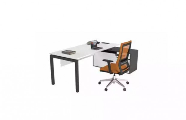 White work table computer desk office tables wooden furniture writing furniture modern