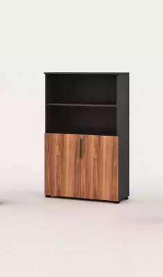 Brown Bookshelf Office Furnishings Furniture Wooden furniture Filing cabinet Office furniture