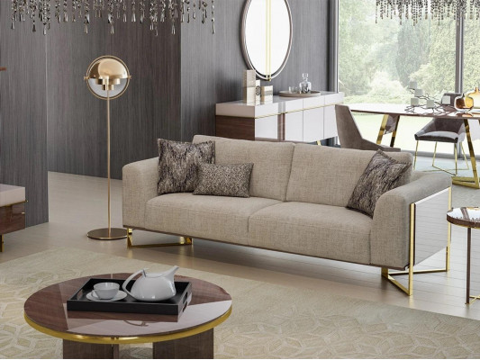 Living room Sofa set Upholstered furniture Three seater Sofa Couch Design Armchair