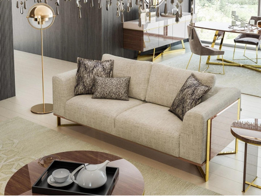 Living room Sofa set Upholstered furniture Three seater Sofa Couch Design Armchair