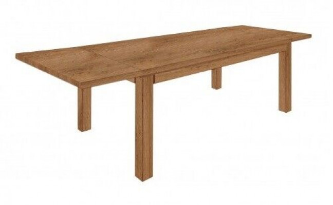 Dining table Extendable Table wooden table handmade Solid wood new 180x200cm