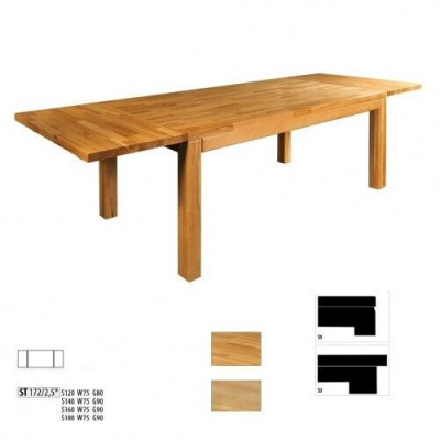 Dining table Massive Tables Furniture Dining room Table 160x90cm Real Wood solid wood new