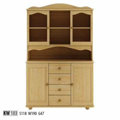 Buffet, sideboard, dining room cabinet, crockery cabinet, solid wood Wardrobe Wood Cabinets