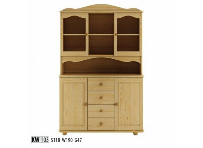 Buffet, sideboard, dining room cabinet, crockery cabinet, solid wood Wardrobe Wood Cabinets