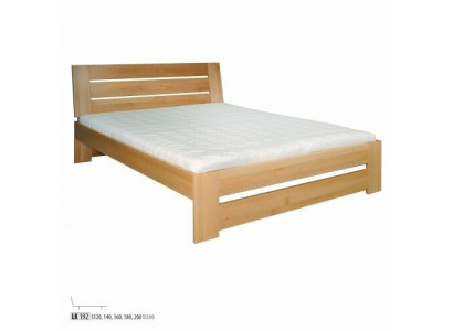 Wooden bed Real Wood Bed Beds Bedroom Hotel 180x200 cm Style Solid Furniture