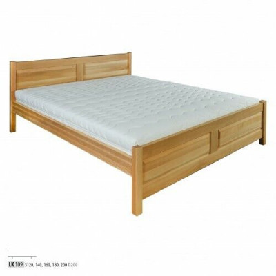 Bed Wood Solid Bedroom Beds 100x200 cm single bed solid furniture