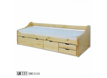 Wooden bed Real Wood Bed Beds Bedroom Hotel 90x200 Style Solid Furniture