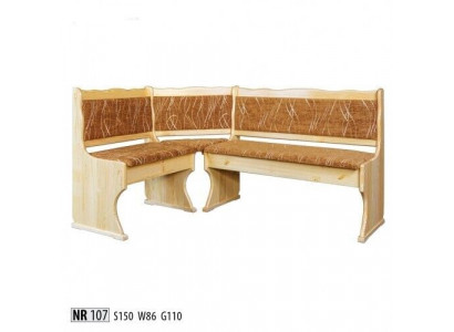 Corner bench wooden bench solid benches kitchen dining area corner seat Real wood Wood Furniture new