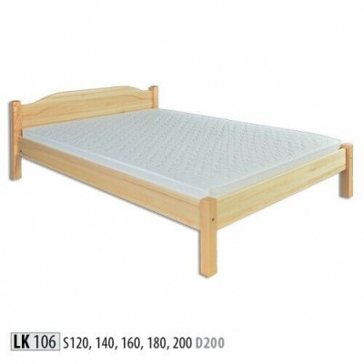 Wooden bed Real Wood Bed Hotel 200x200 Style Solid Furniture Bedroom