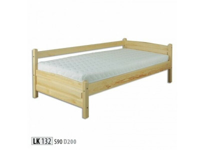 MassivWooden bed pine Wood Bed frame 90x200 solid wood Handcraft new guest bed