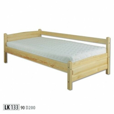 MassivWooden bed pine Wood Bed frame 90x200 solid wood guest bed Handcraft new