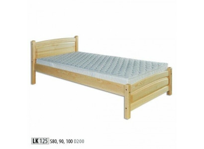 MassivWooden bed pine Wood Bed frame 100x200 solid wood guest bed Handcraft new