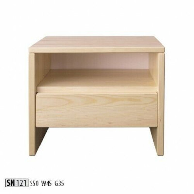 Bedside tables Consoles Solid Wood Table Chest of drawers Real Wood Consoles Bedside table