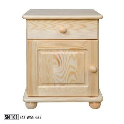 Bedside table Wood Bedside tables Table Consoles Solid Consoles Chest of drawers Country house style