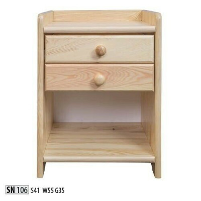 Solid Bedside table Wood Bedside tables Table Consoles Chest of drawers Real Wood Consoles