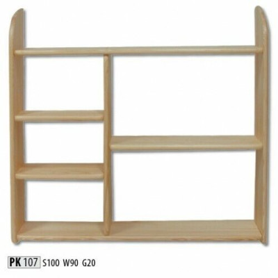 Wall shelf Shelf Bookcase Bookshelf Solid Wood Furniture Wood Furniture Handcraft