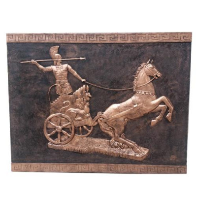 Picture Alexander the Great Relief Figure Statue Sculpture 184x143 Figures new R113B