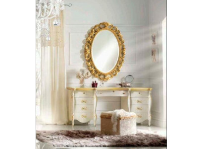 Dressing table Mirror Stool Set Complete Chest of drawers Bedroom new 3pcs. Console