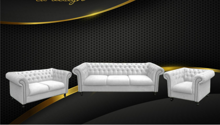 Sofa set Chesterfield Design Living room Furniture Couch 321 Seater Couches Sofas