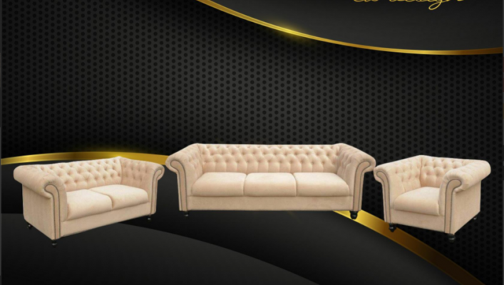 Sofa set Chesterfield Design Living room Furniture Couch 321 Seater Couches Sofas