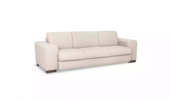 White Three Seater Textile Sofas New Designer Couche Study room Furniture