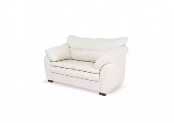 White Designer Two-seater Couch Luxury Office furniture Upholstered furniture Modern