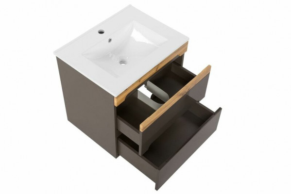 Bathroom furniture set 60cm decorative washbasin with base cabinet modern washbasin