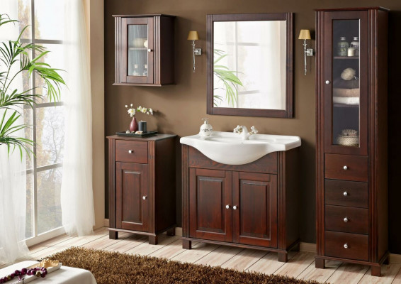 Bathroom furniture set Bathroom furniture set Bathroom Washbasin 5 pieces. Room