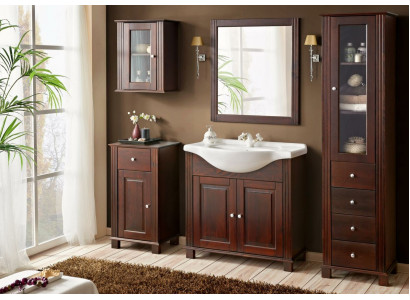 Bathroom furniture set Bathroom furniture set Bathroom Washbasin 5 pieces. Room