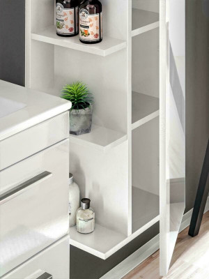 Bathroom Furniture Cabinets Bathroom Wardrobe Shelf Mirror Cabinet Shelves