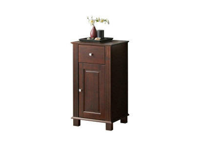 Badfurniture Shelf Wardrobe Bathroom Furniture Brown Cabinets 46x36x83cm Wood Shelves