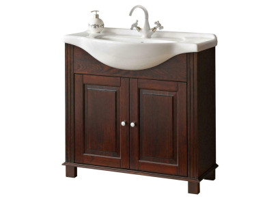 Bathroom furniture washbasin antique style basin with base cabinet country house