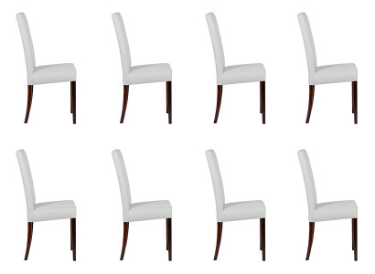 8x Chairs Chair Upholstery Design Lounge Club Seat Lehn Suite Armchair new