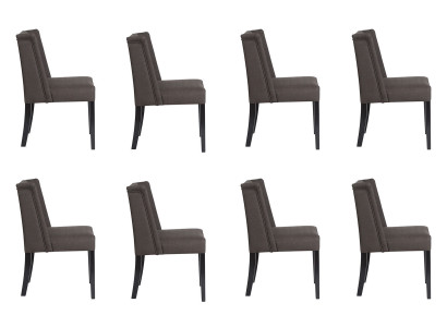 8x Chairs Chair Upholstery Design Lounge Club Seat Lehn Suite Armchair Vento new