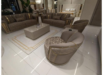 3+1 Seater Luxury Sofa set Complete Set Couch Sofa Modern Suite Living room