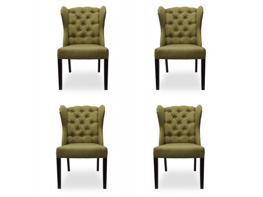 4x Design Upholstery Seat Chairs Chair See Suite Armchair Lounge Club Set