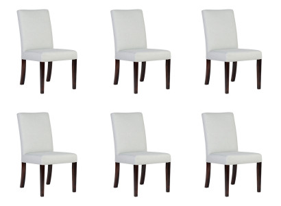 6x Chairs Chair Upholstery Design Lounge Club Seat Lehn Suite Armchair new