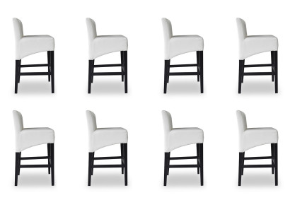 8x Bar Stool Bar Stool Counter Chair Chair Set Chairs Upholstery Seat Suite