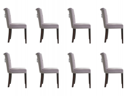 8x Upholstery Seat Chairs Chair See Suite Armchair Lounge Club Set