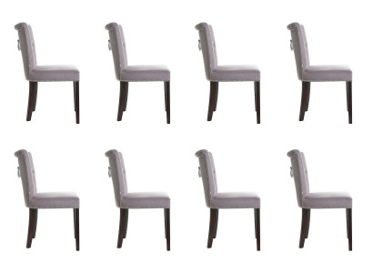 8x Upholstery Seat Chairs Chair See Suite Armchair Lounge Club Set